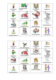 Irregular Verbs Bingo