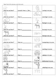 English Worksheet: Worksheet for the book 