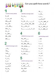 English Worksheet: Miscellaneous vocabulary 