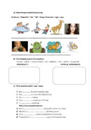 English Worksheet: REVISION