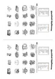 English Worksheet: Electrical Applieances 1