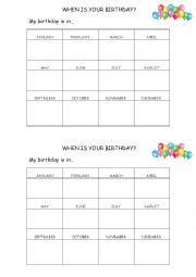 When is your birthday?