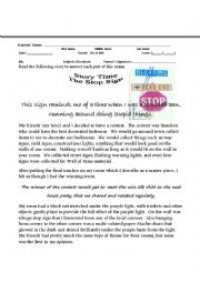 English Worksheet: Literature Exam 