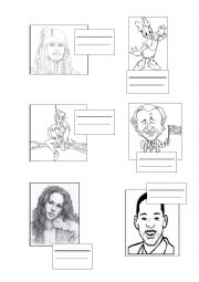 English Worksheet: Challenge! Find out hilarious names in Spanish of these famous characters