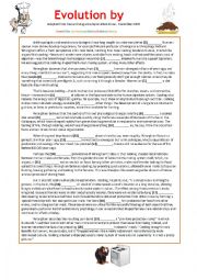 English Worksheet: Evolution by Fire - Reading and Use of English part 2 and Debate