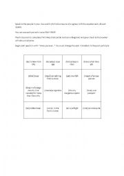 English Worksheet: Human Bingo - Have you ever...?