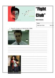 Fight Club - Movie Worksheet