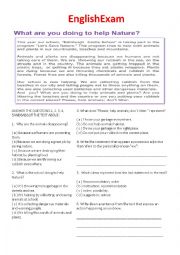 English Worksheet: Present continuous