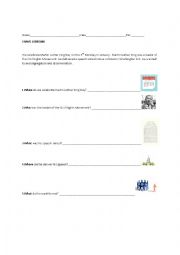 English Worksheet: I Have a Dream