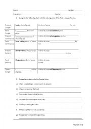 English Worksheet: Passive Voice exercises