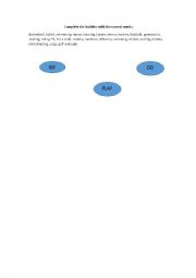 Do, play or go activity