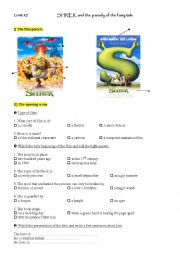 English Worksheet: Shrek 
