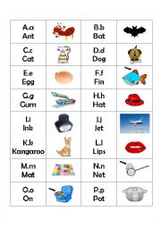 English Worksheet: ABC 