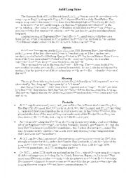 English Worksheet: Auld Lang Syne