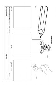 English Worksheet: Opposites