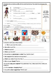 English Worksheet: Big Hero 6 part 1