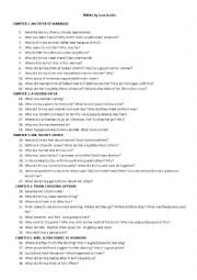 English Worksheet: Emma by Jane Austen study sheet