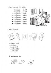 English Worksheet: Fitxa de ingles