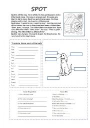 English Worksheet: Reading comprehention 