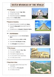 seven wonders of the world