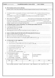 English Worksheet: entertainment