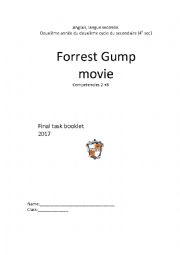 English Worksheet: Forrest Gump writing opinion essay