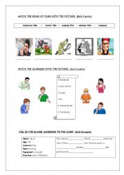 English Worksheet: yazılı 6.sınıf