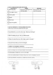 English Worksheet: INVITATIONS