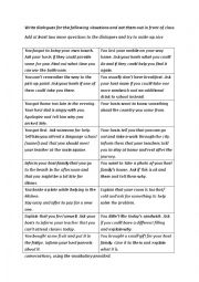 English Worksheet: staying abroad on a language course