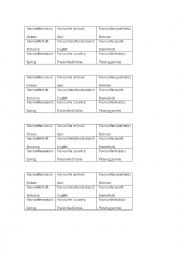 English Worksheet: People bingo with Favourites