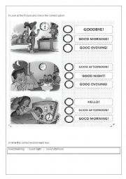 English Worksheet: 2nd grade test