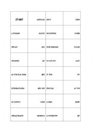 English Worksheet: DAILY ROUTINES DOMINOES