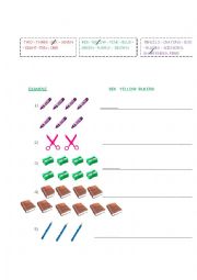 English Worksheet: CLASSROOM OBJECTS