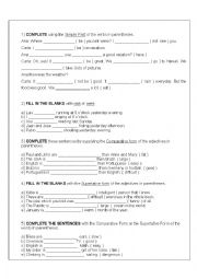 English Worksheet: 8th grade Mid term test 2 Form