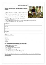 English Worksheet: Rain man -film part 2