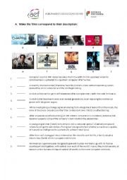 English Worksheet: Which movies get AI right?