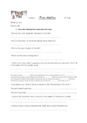 English Worksheet: youve got mail 