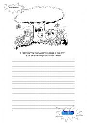 English Worksheet: Spring