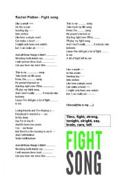 Rachel Platten - fight song