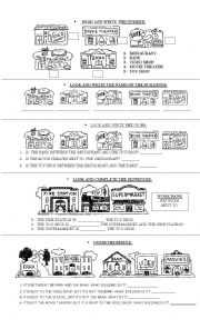 English Worksheet: Shops revision