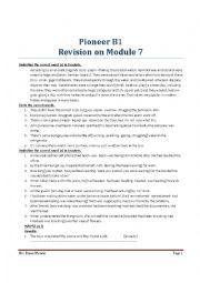 English Worksheet: practice questions for B1 level