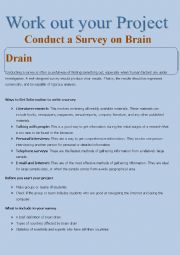 English Worksheet: BRAIN DRAIN