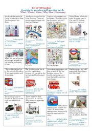 English Worksheet: Let us visit London!