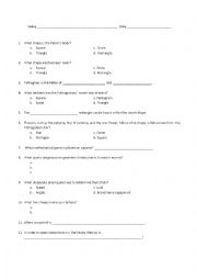 English Worksheet: Donald Duck in Mathmagic Land