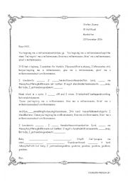 English Worksheet: Million Reasons