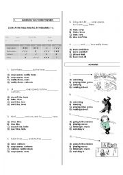 English Worksheet: PREPOSITIONS IN, ON, AT