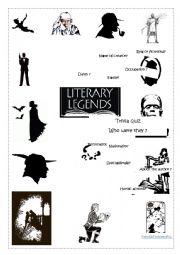 Literary legends: trivia quiz