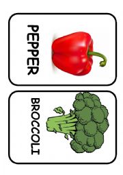 English Worksheet: Vegetables