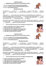 English Worksheet: SIMPLE PRESENT MARIA ELENA