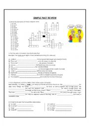 Simple Past (Affirmative, Interrogative and Negative Forms) Review